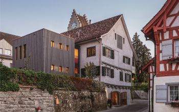 Denkmalschutz Haus Sanierung modern Mesmerhaus