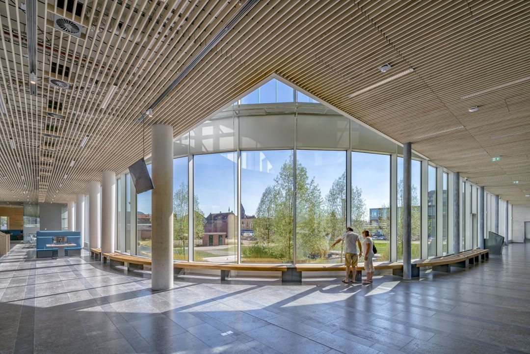 Blick aus dem Rathaus Venloe