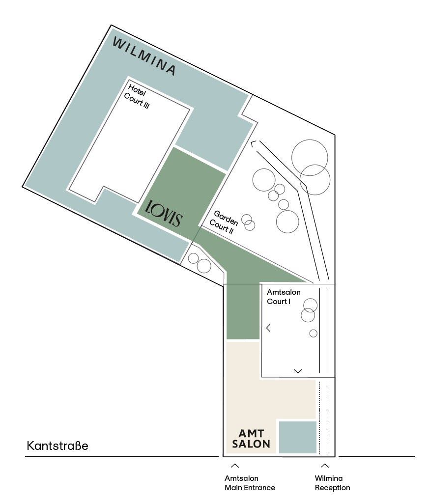 Wilmina Lageplan
