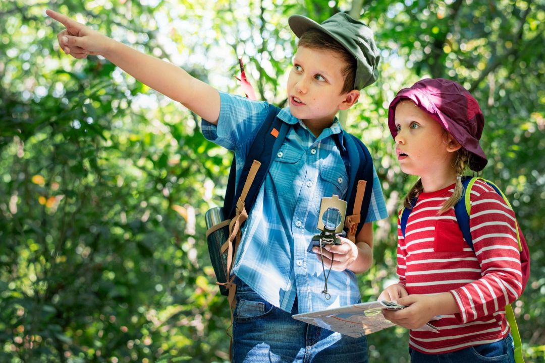 Wandern mit Kindern ist ein Abenteuer für Schulkinder