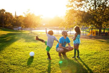 Familie im Park Familie im Park