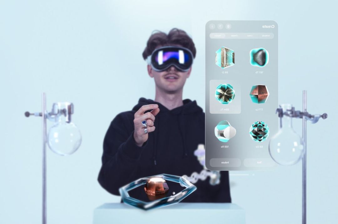 junger Mann mit VR-Brille