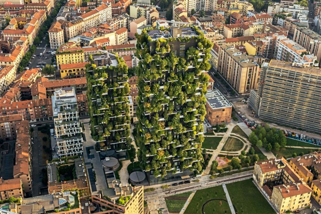 Der vertikale Wald ist ein architektonisches Highlight in Mailand