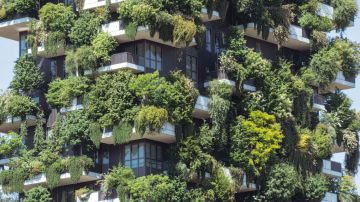 Die grüne Terrassen sind der Hingucker des Bosco Verticale