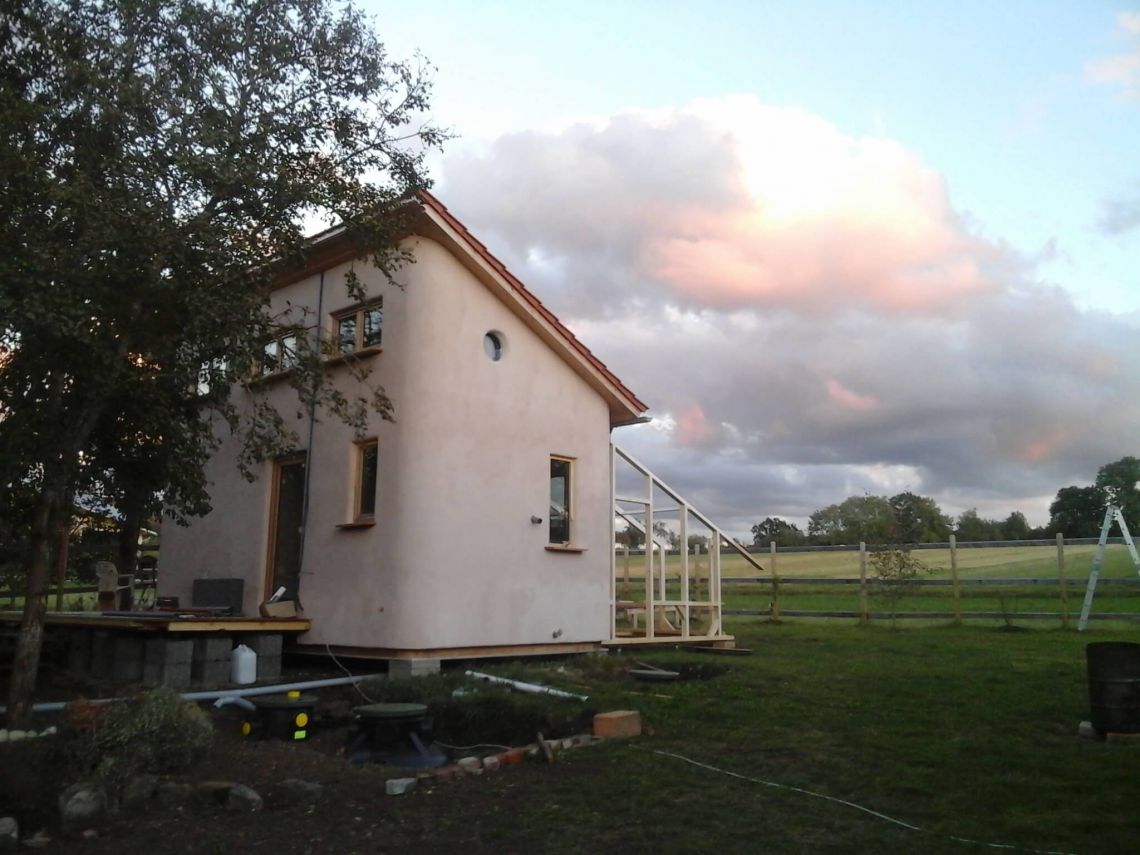 Das ownhome hat eigene Wassertanks