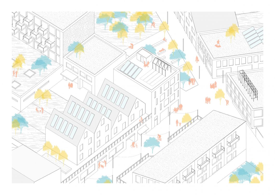 Blick ins Viertel: die produktive Stadt Hilden