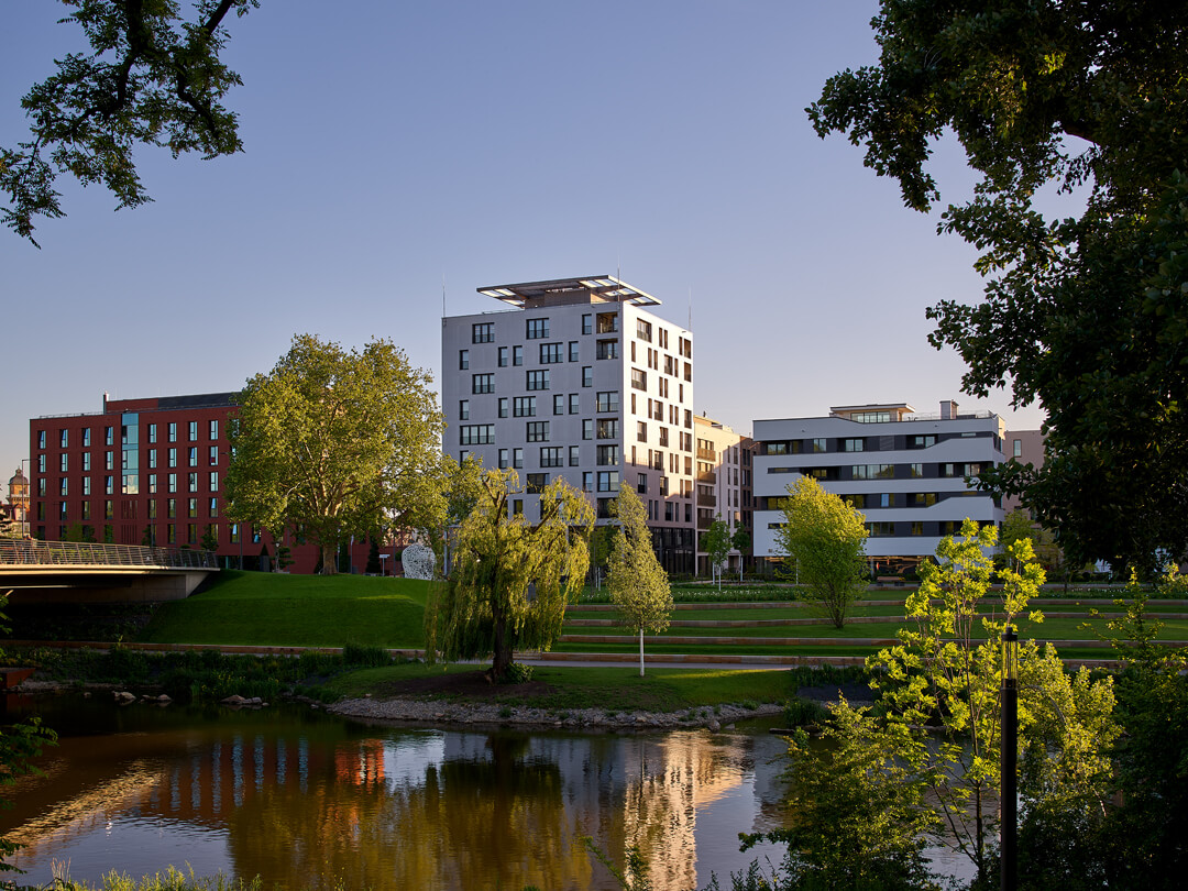 Sieger für den DNP Architektur 2021 ist das SKAIO in Heilbronn.